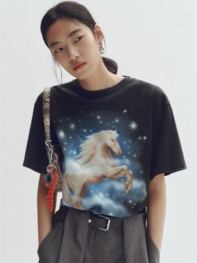 Stella McCartney x H&M oversized printed tshirt